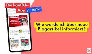 kaufDA-App: Das kaufDA-Magazin als Favorit anlegen