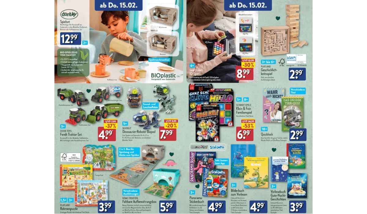 Aldi Nord Spielzeug KW7/24