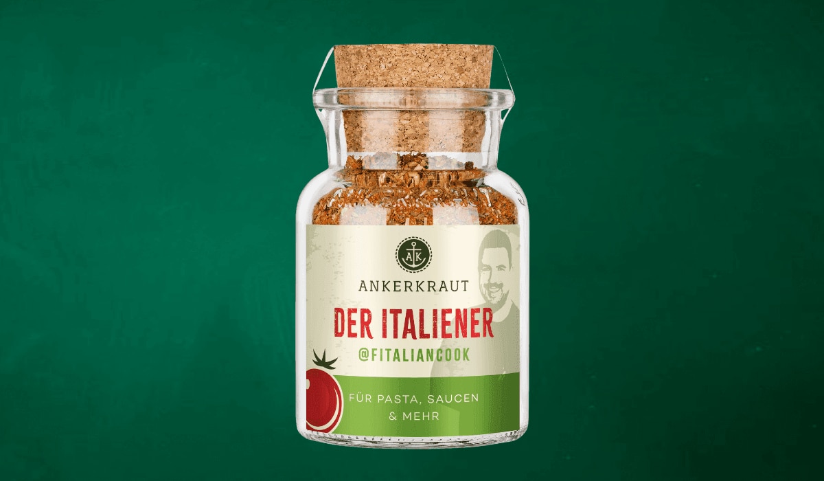 Ankerkraut & fititaliancook Gewürzmischung