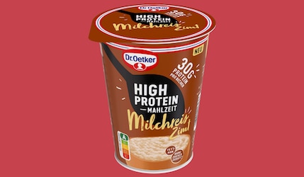 Dr. Oetker: Neuer High Protein Milchreis!