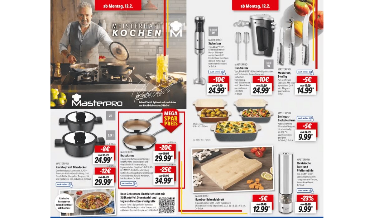 Küchenangebote bei Lidl KW 7 / 24