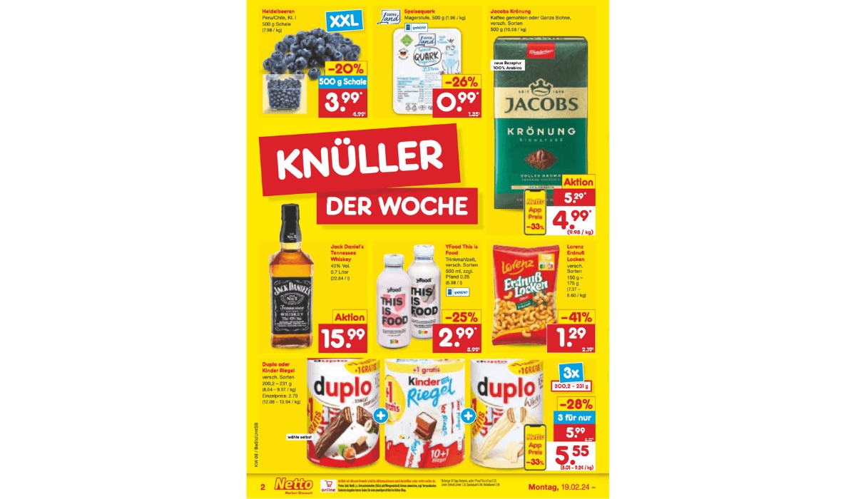 Netto Marken-Discount Prospekt Highlights KW 0824