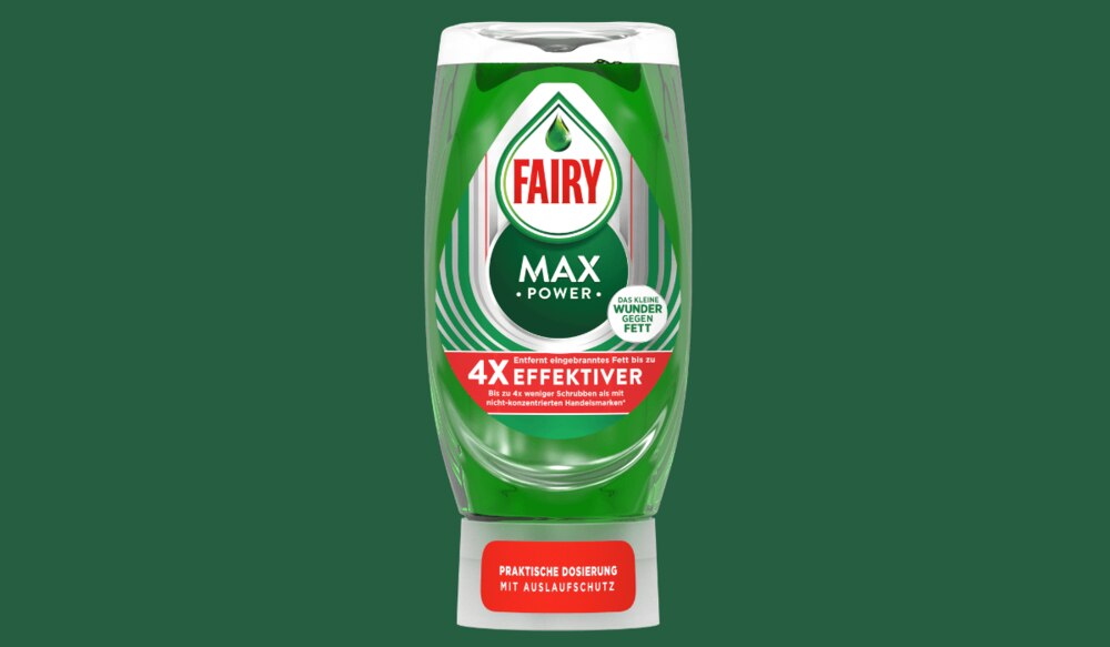 Fairy Max Spülmittel Verpackung