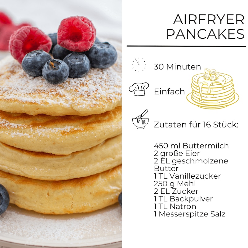 Airfryer Pancakes