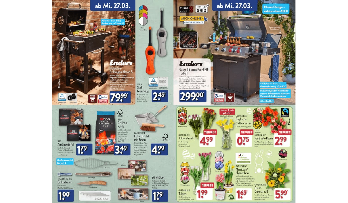ALDI Nord Prospekt-Highlight Grill 