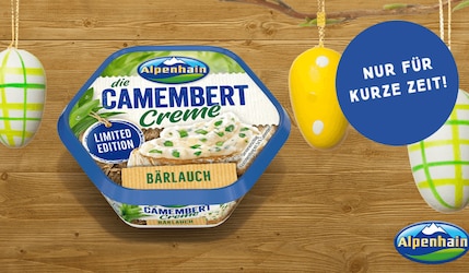 Limited Edition: Alpenhain Camembert Creme Bärlauch