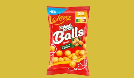 Lorenz ErdnußLocken Balls: Klassiker in neuer Form