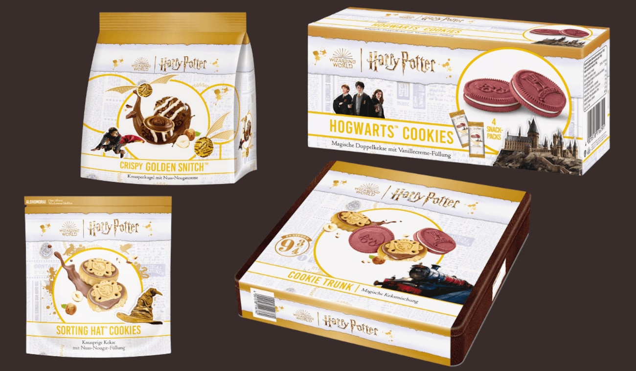DeBeukelaer x Harry Potter: Magische Kekse in vier Varianten!