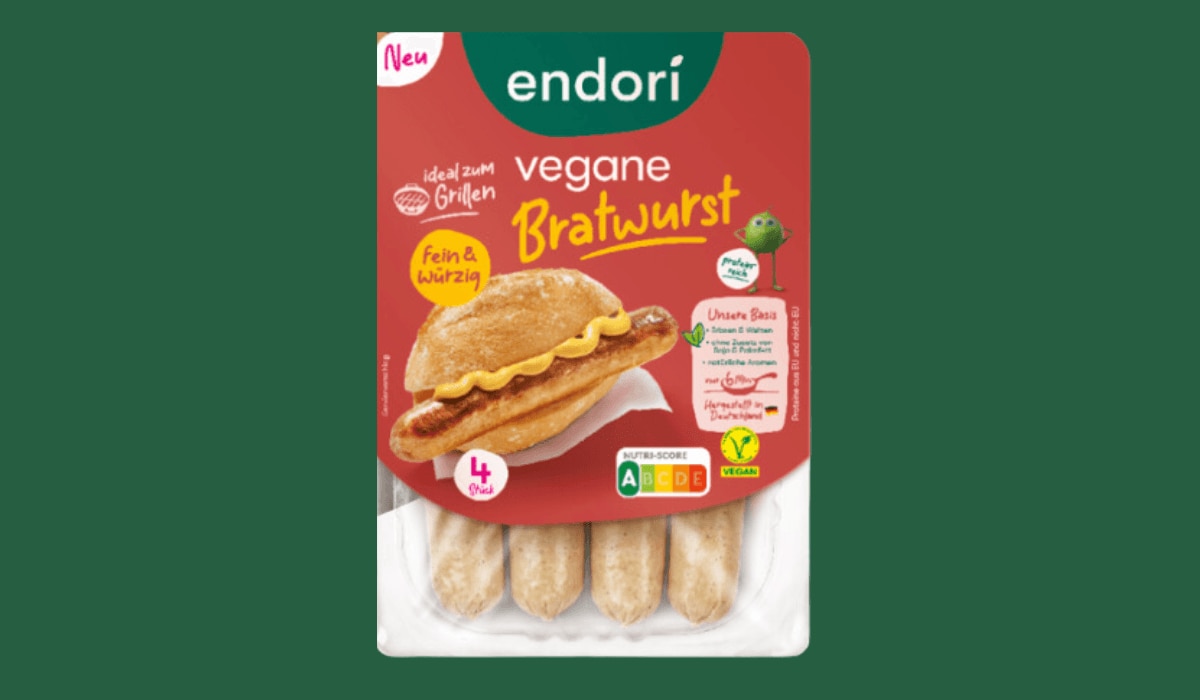 endori vegane Bratwurst: Neuheit zum Grillen inklusive Cashback!