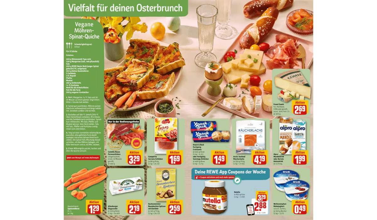 REWE Osterbrunch Prospekt-Highlight