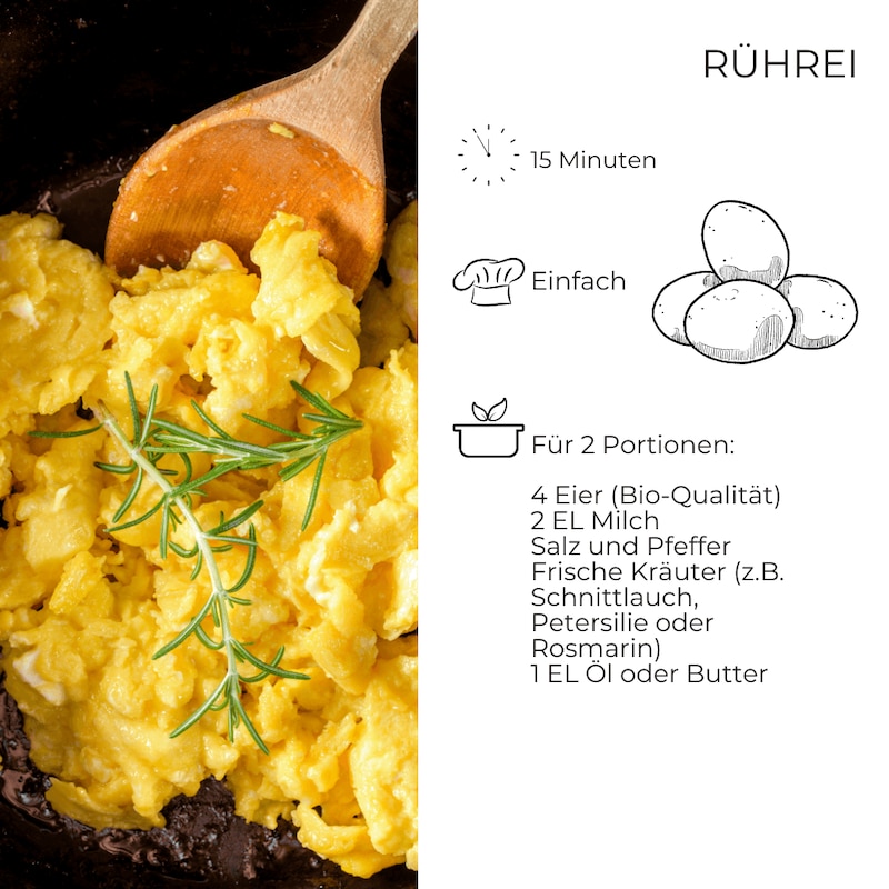 Rührei Rezept 