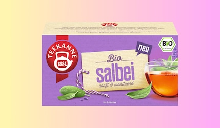 TEEKANNE Bio Pur Salbei: Ein neuer Kräutertee im Sortiment