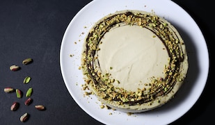 Schnelles Rezept für cremigen Pistazien-Cheesecake