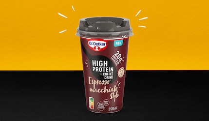 Dr. Oetker High Protein Coffee Drink: Das ist die neue Sorte