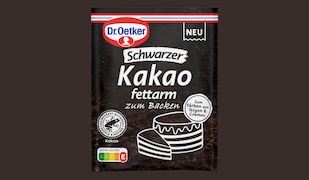 Dr. Oetker goes Black: Schwarzer Backkakao zum Färben!