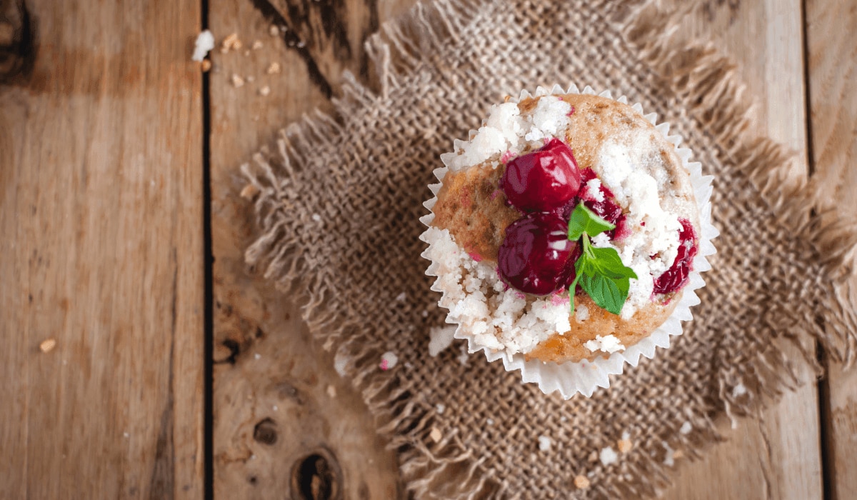 Kirsch streusel muffins 