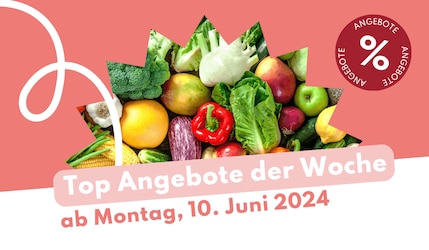 rotes Header Image für die Prospekt-Highlights ab Montag, 10. Juni 2024