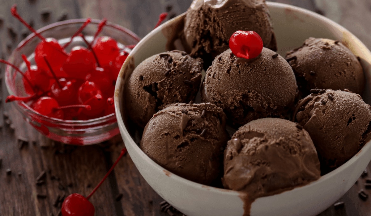 Schoko-Kirsch-Eis