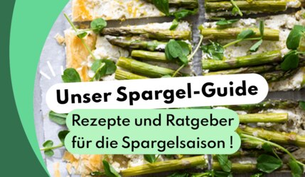 Unser Spargel-Guide: Rezepte und Ratgeber für die Spargelsaison!