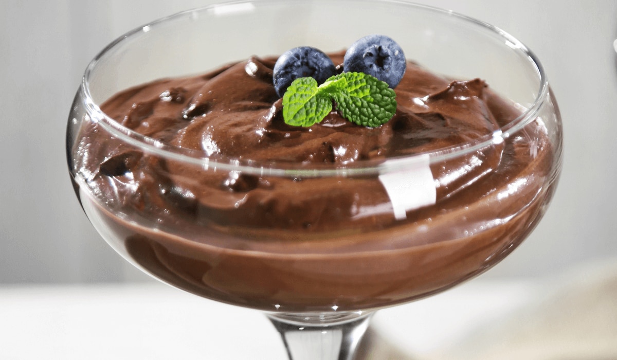 Veganes Mousse au Chocolat